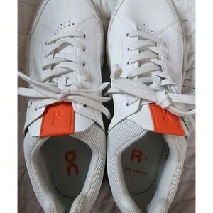 Size 10 M - On The Roger Centre Court Women's White / Orange Tennis  Sneaker
